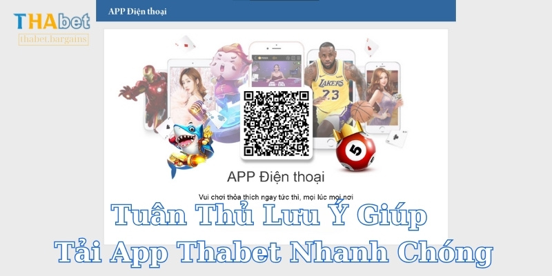 Tuân thủ lưu ý giúp tải app nhanh chóng